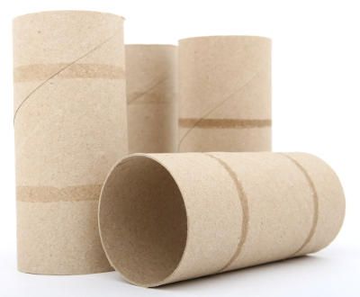 tube carton pour papier d'essuyage