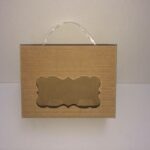 boite carton découpe accolade