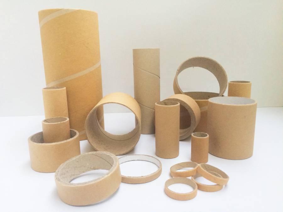 Tube carton, bague carton, mandrin carton
