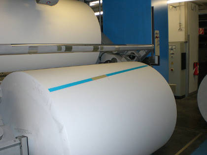 tube carton pour industrie papetière